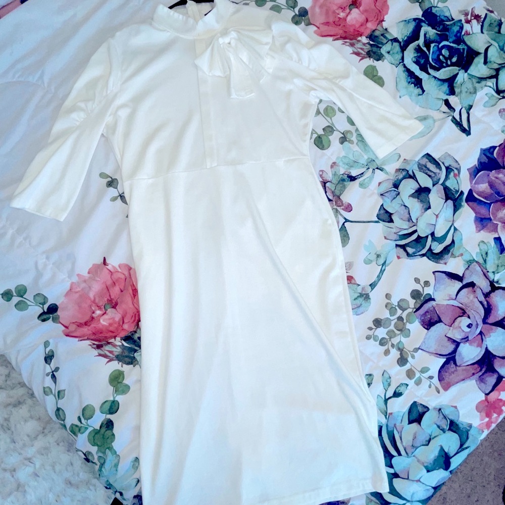 White dress